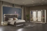 diana krem yatak odası
